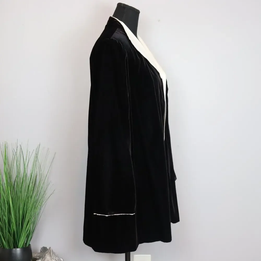 Patra Woman‎ Velvet Jacket Size S Purple